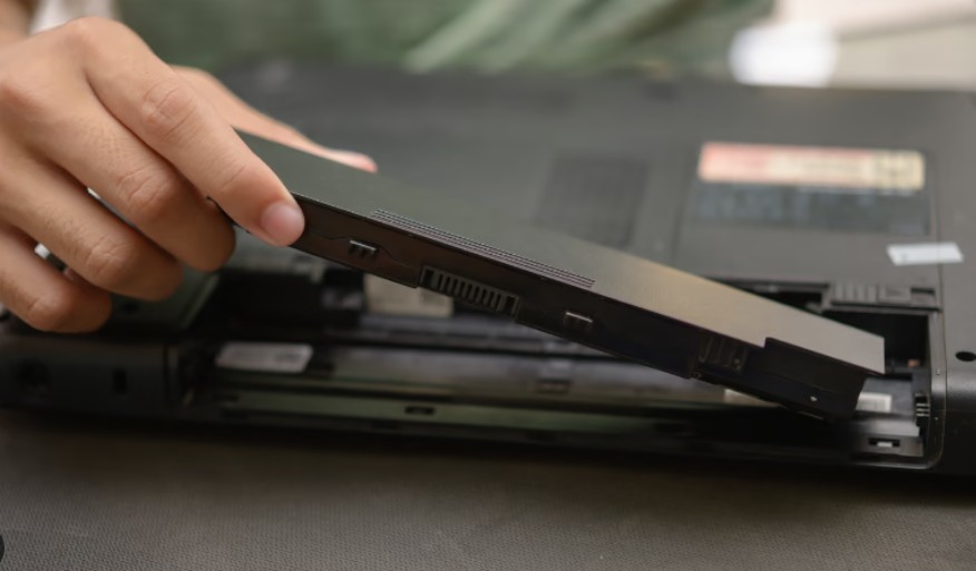 laptop accu vervangen, batterij